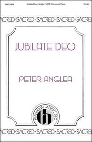 Jubilate Deo SATB choral sheet music cover Thumbnail